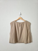 Abercrombie Neutral Boxy Top (L)