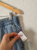 NEW Gap Wide Leg Drawstring Jeans (L)