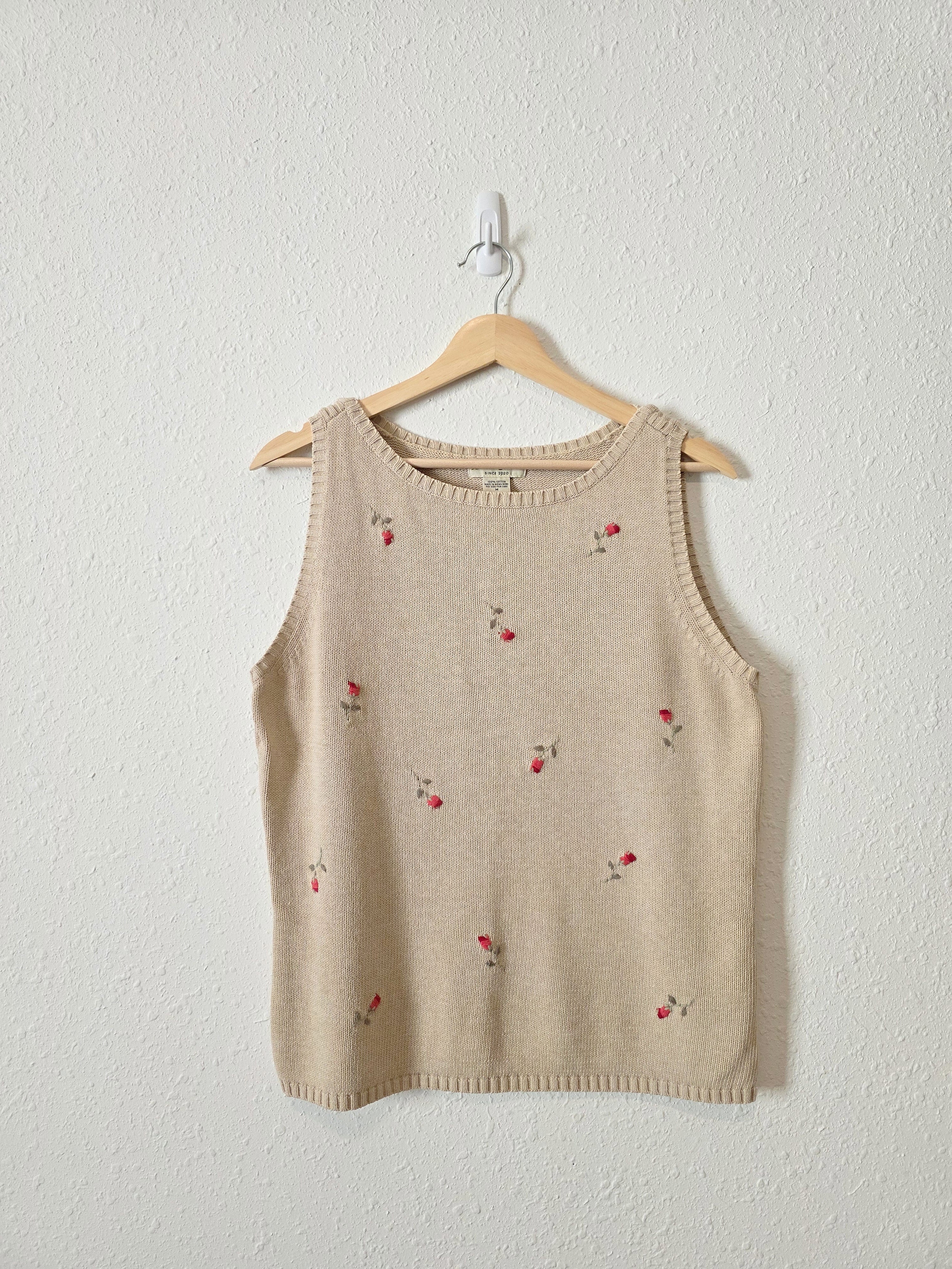 Vintage Eddie Bauer Floral Cotton Top (M)