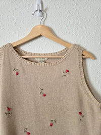 Vintage Eddie Bauer Floral Cotton Top (M)