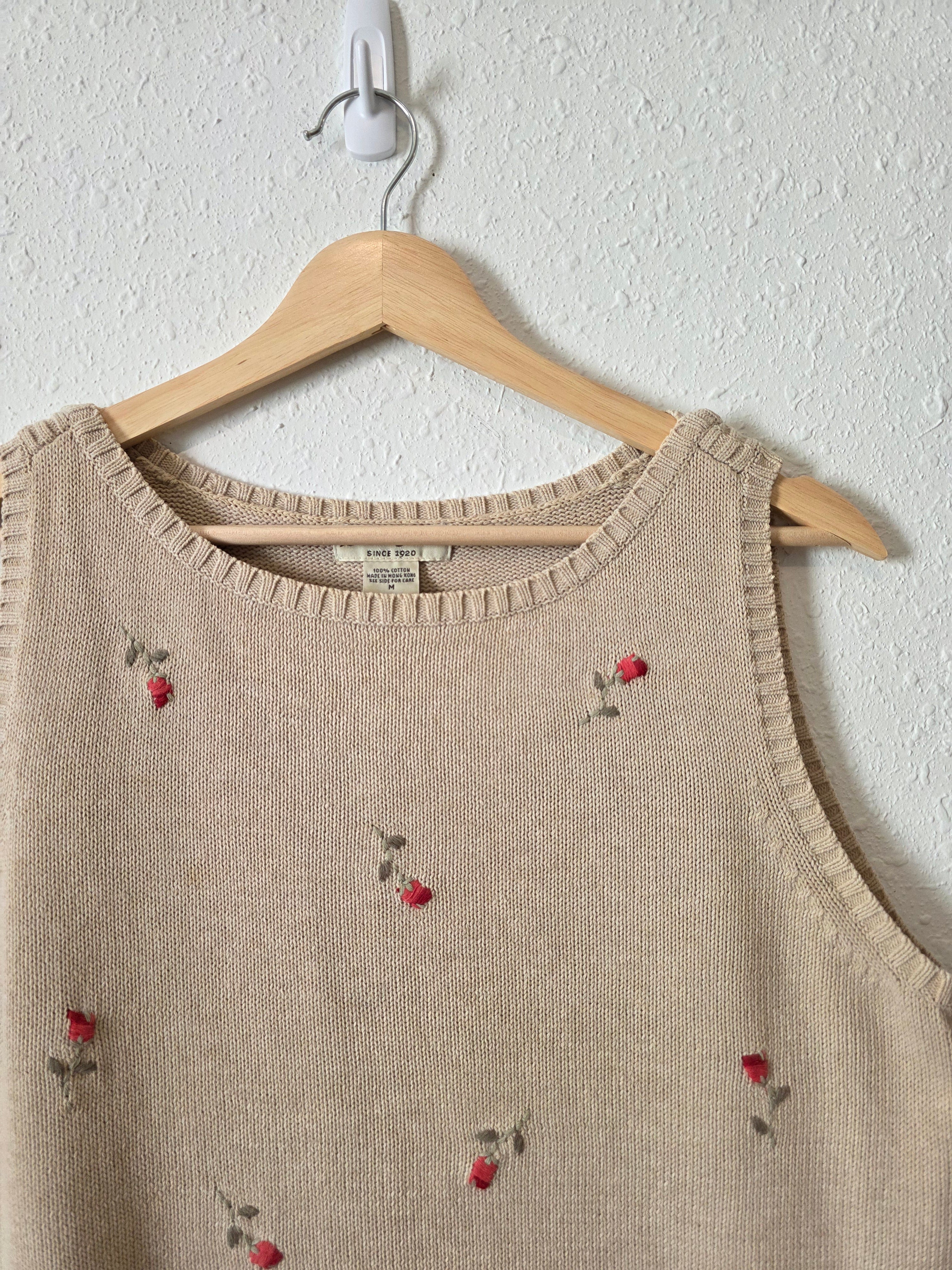 Vintage Eddie Bauer Floral Cotton Top (M)