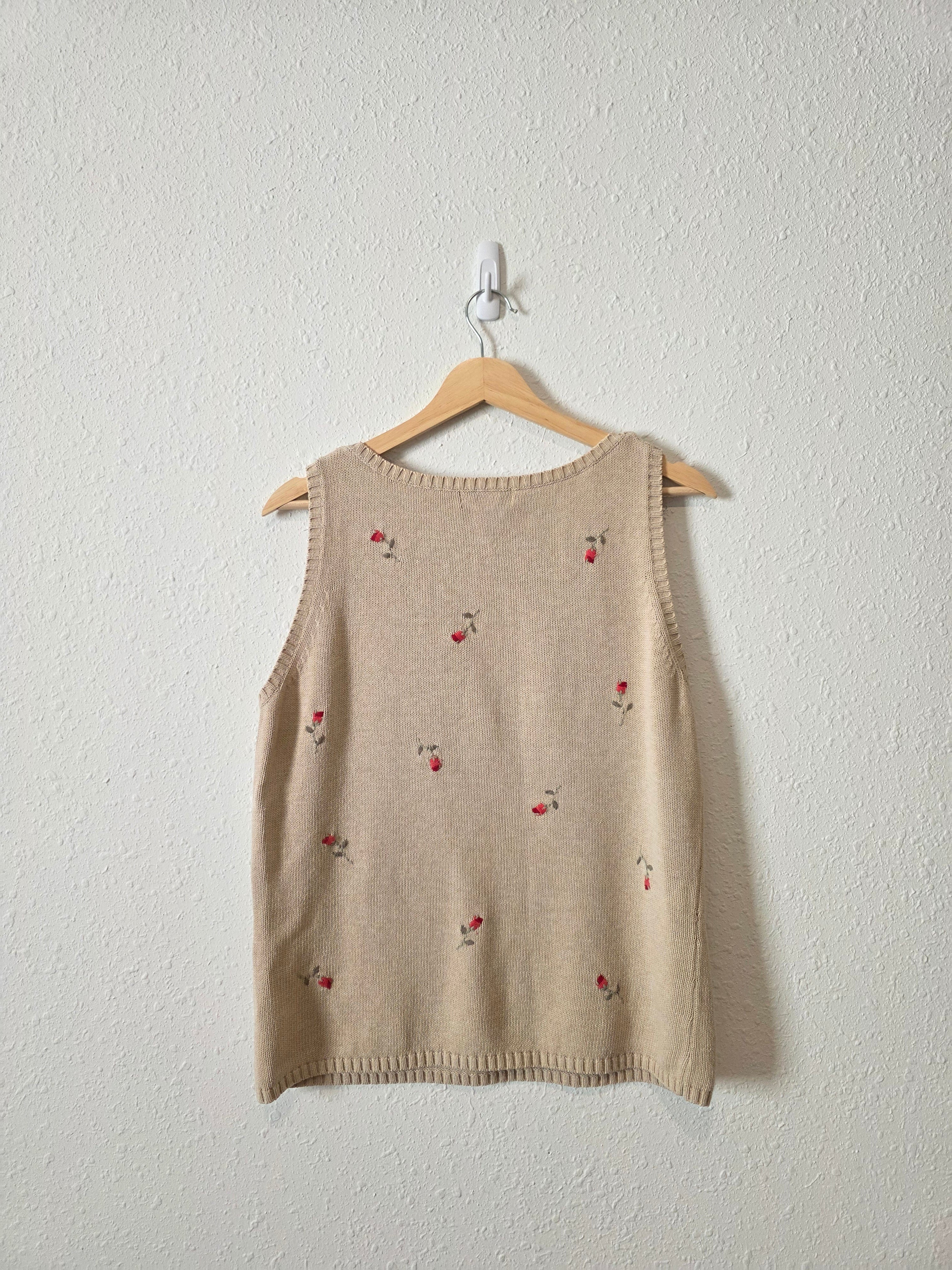 Vintage Eddie Bauer Floral Cotton Top (M)