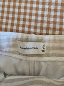 Abercrombie Linen Blend Wide Leg Pants (27/4)