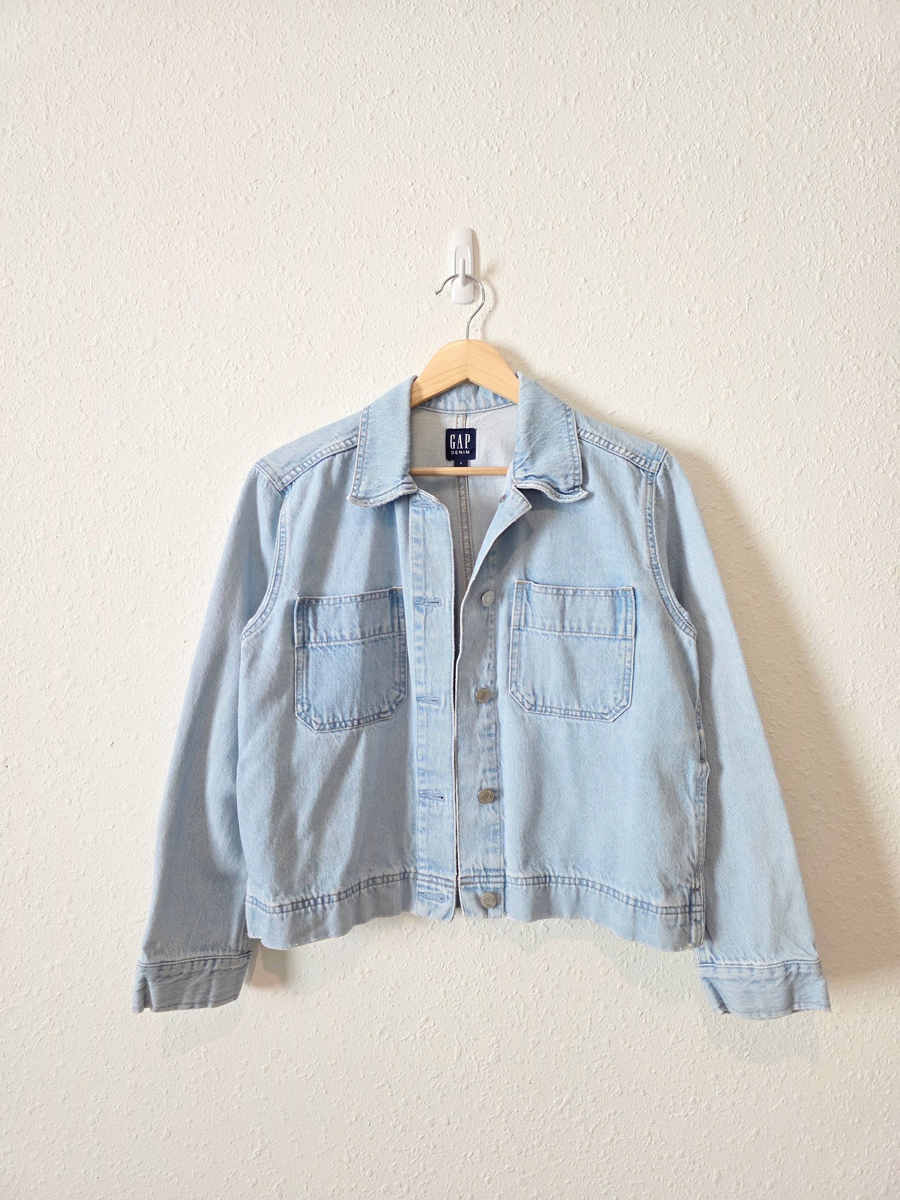 Gap Light Wash Denim Jacket (S)