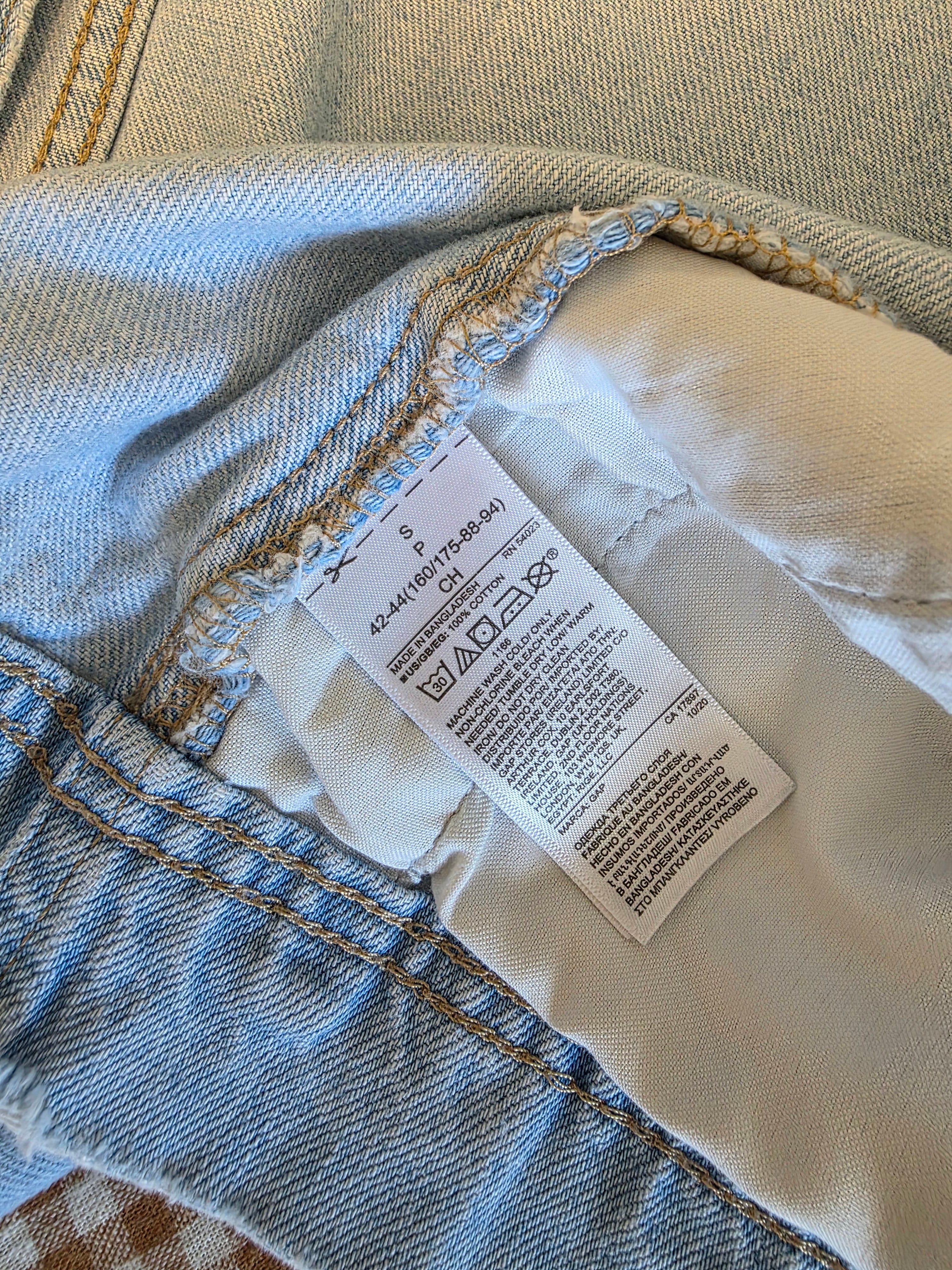 Gap Light Wash Denim Jacket (S)