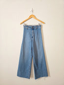 Zara High Rise Wide Leg Jeans (2)
