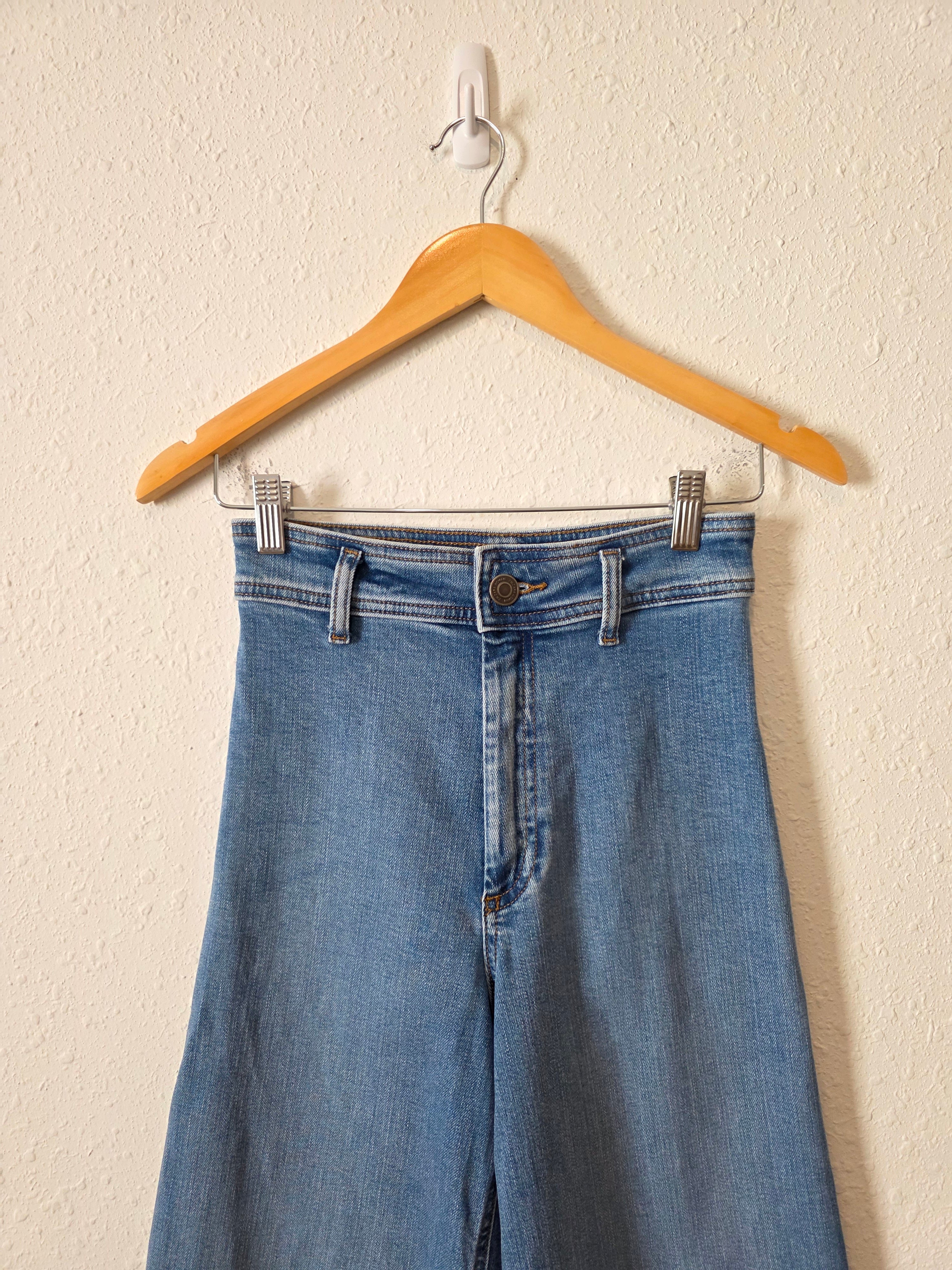 Zara High Rise Wide Leg Jeans (2)