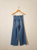 Zara High Rise Wide Leg Jeans (2)