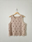 NEW Loft Floral Crochet Tank (M)