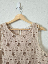 NEW Loft Floral Crochet Tank (M)