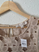 NEW Loft Floral Crochet Tank (M)