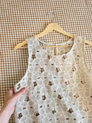 NEW Loft Floral Crochet Tank (M)