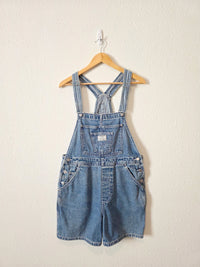 Vintage Levi's 90s Denim Shortalls (L)