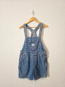 Vintage Levi's 90s Denim Shortalls (L)