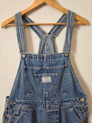 Vintage Levi's 90s Denim Shortalls (L)