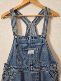 Vintage Levi's 90s Denim Shortalls (L)