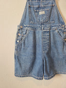 Vintage Levi's 90s Denim Shortalls (L)