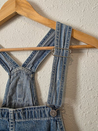 Vintage Levi's 90s Denim Shortalls (L)