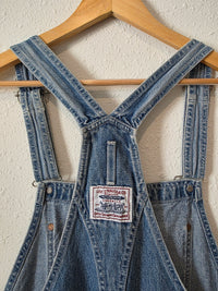 Vintage Levi's 90s Denim Shortalls (L)