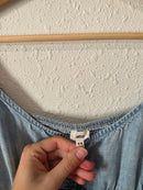 Aerie Denim Chambray Top (M)
