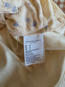 Dainty Floral Smocked Romper (M)