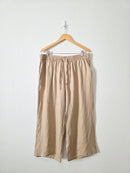 NEW Linen Wide Leg Pants (3X)