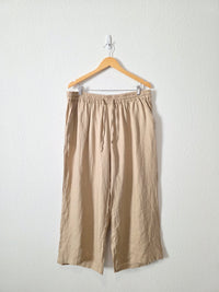 NEW Linen Wide Leg Pants (3X)