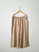 NEW Linen Wide Leg Pants (3X)