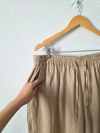 NEW Linen Wide Leg Pants (3X)