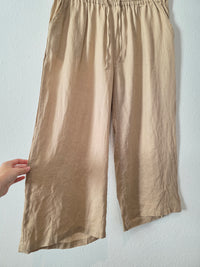 NEW Linen Wide Leg Pants (3X)
