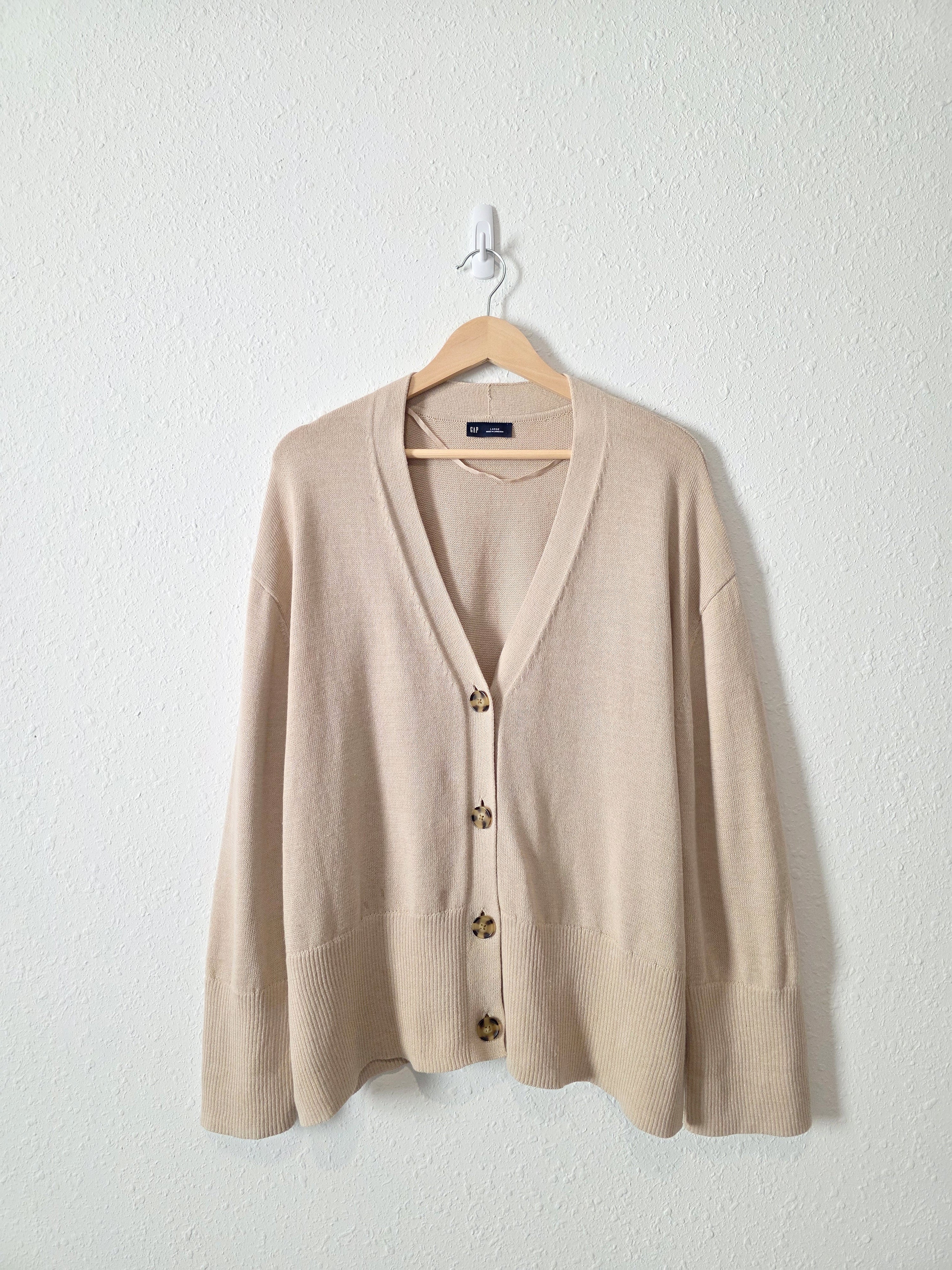Gap Linen Blend Cardigan (L)
