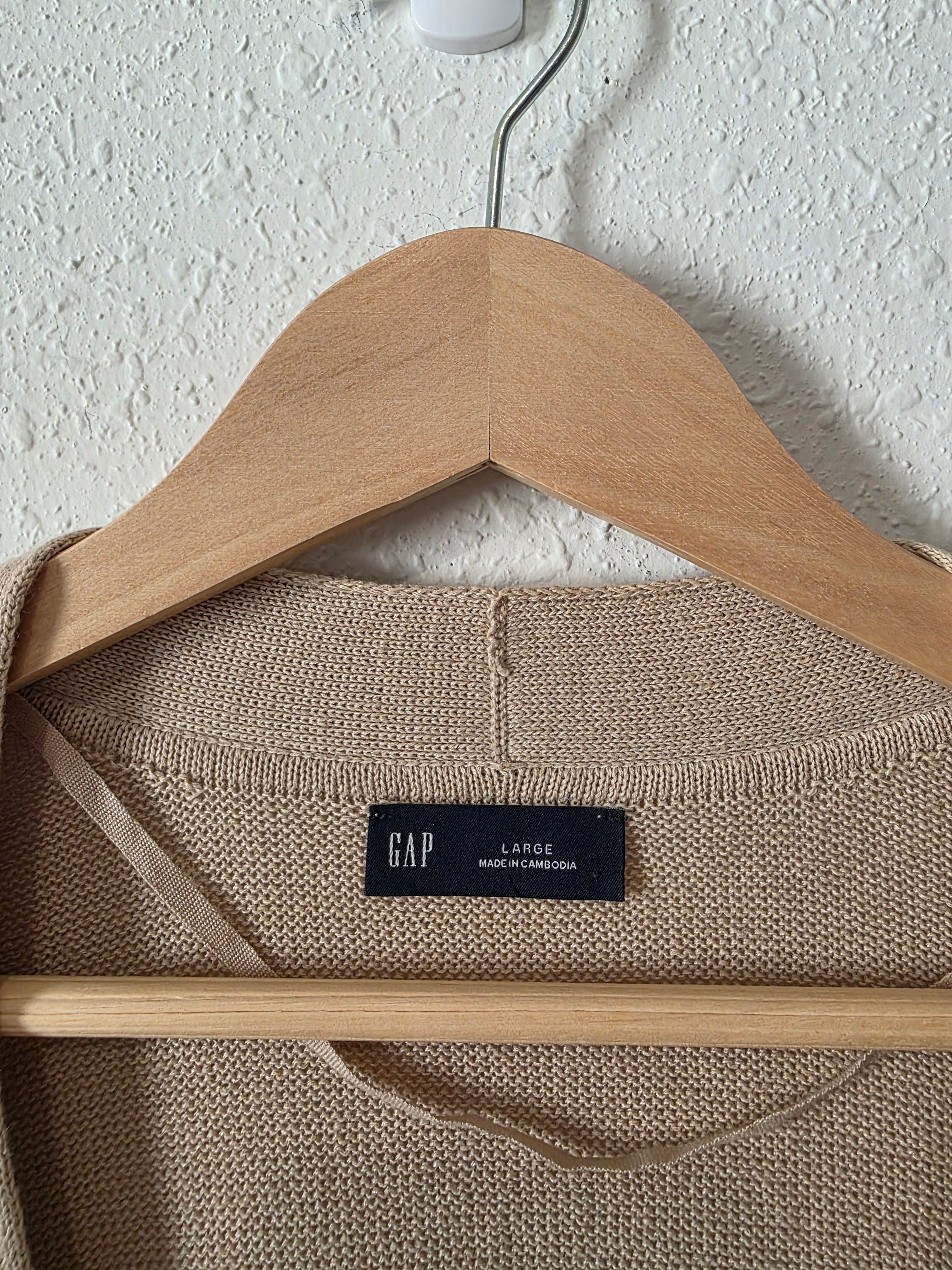 Gap Linen Blend Cardigan (L)