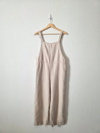 Eileen Fisher Organic Linen Overalls (XS/S petite)