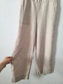 Eileen Fisher Organic Linen Overalls (XS/S petite)
