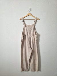Eileen Fisher Organic Linen Overalls (XS/S petite)