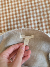 Eileen Fisher Organic Linen Overalls (XS/S petite)