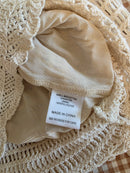 Lucy Paris Crochet Knit Top (M)