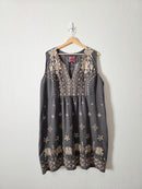 Johnny Was Embroidered Tunic Dress (XXL)