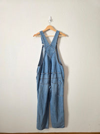 Relaxed Cotton Denim Overalls (8)