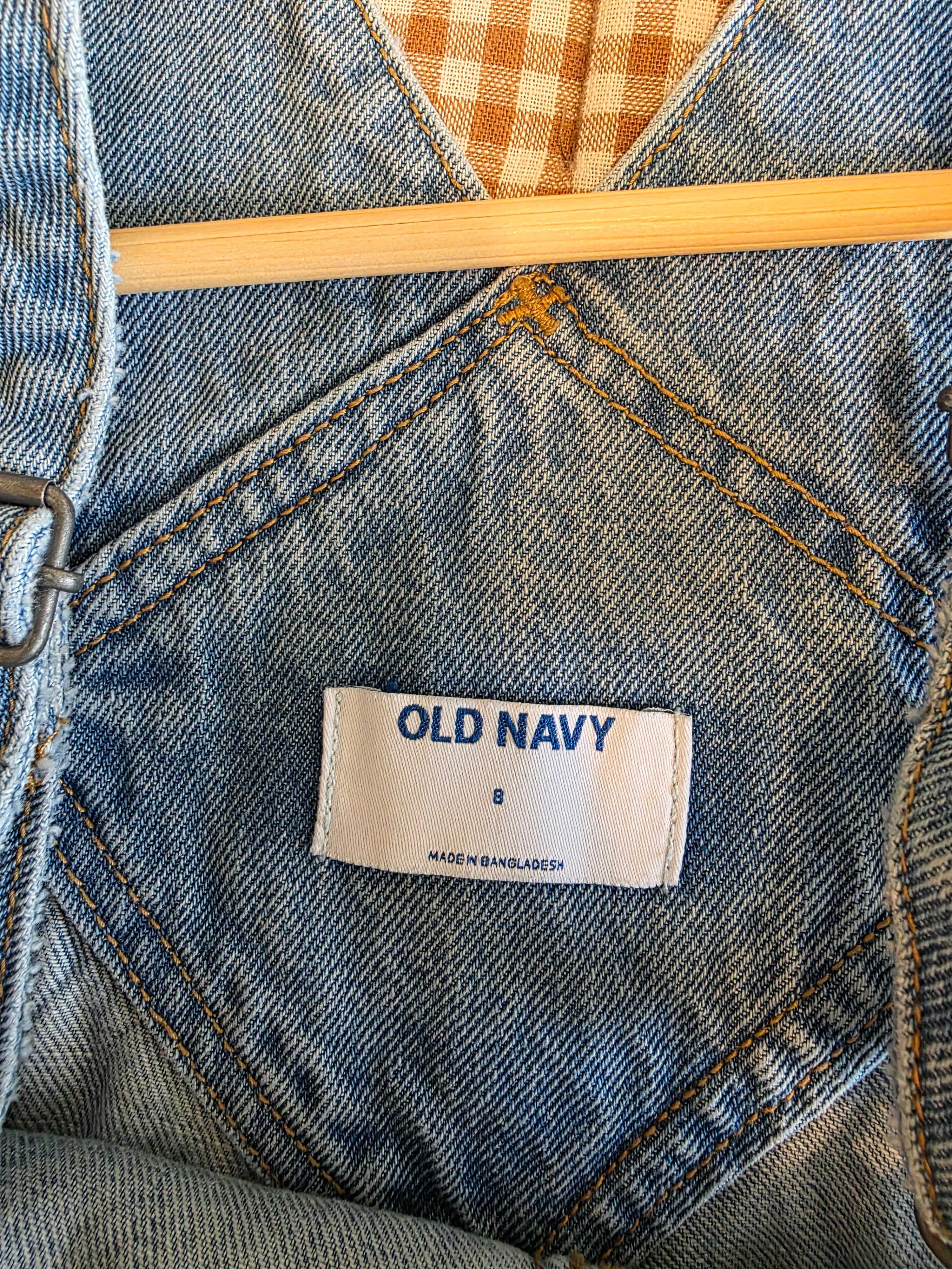 Relaxed Cotton Denim Overalls (8)