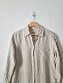 AYR Linen Duster Shirt Dress (S)