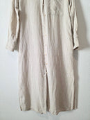 AYR Linen Duster Shirt Dress (S)