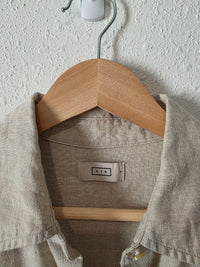 AYR Linen Duster Shirt Dress (S)