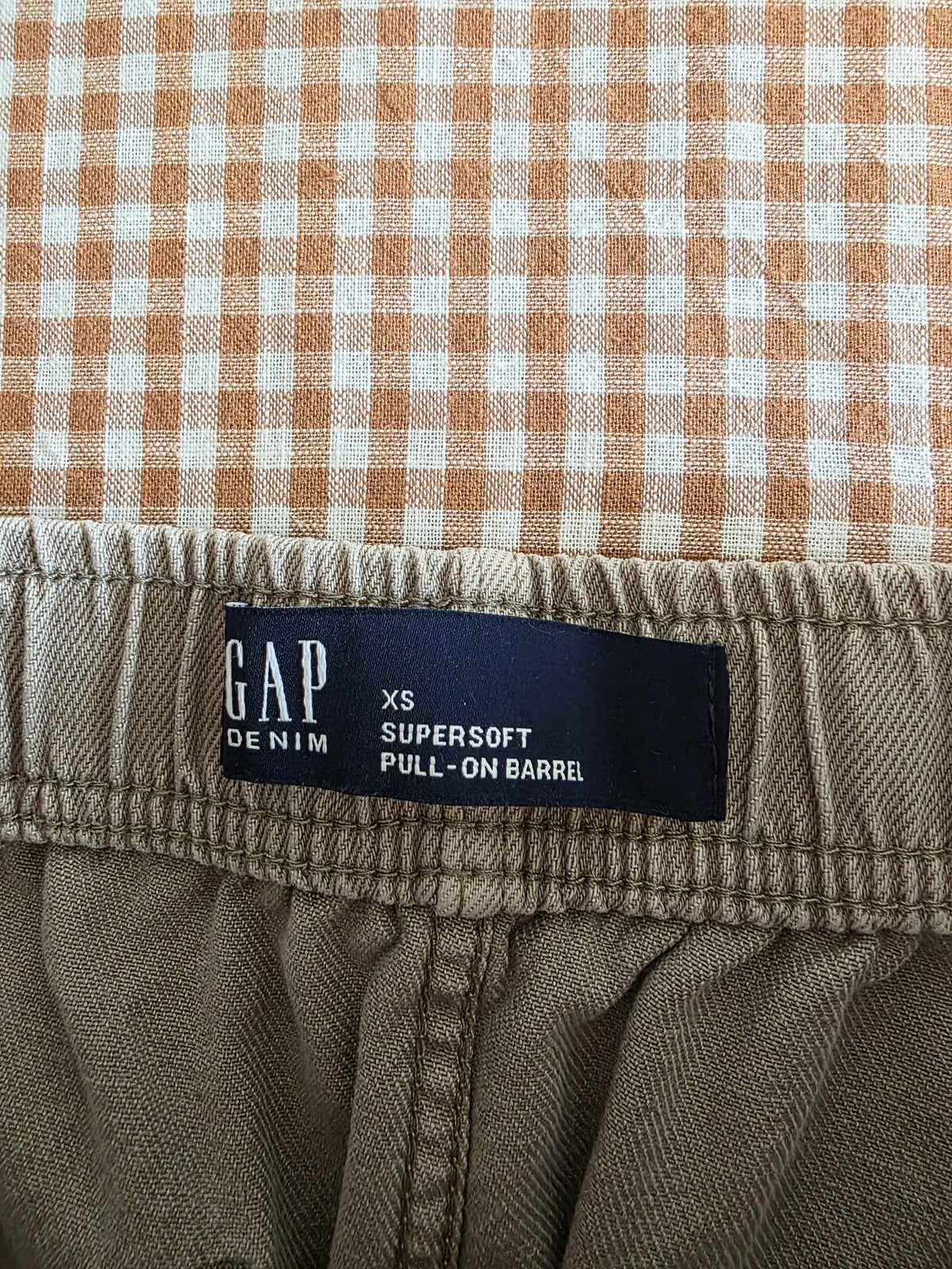 Gap Pull On Barrel Jeans (XS)