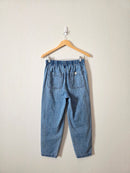 Madewell Straight Drawstring Jeans (XS)