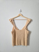 Madewell Cotton Blend Knit Tank (L)