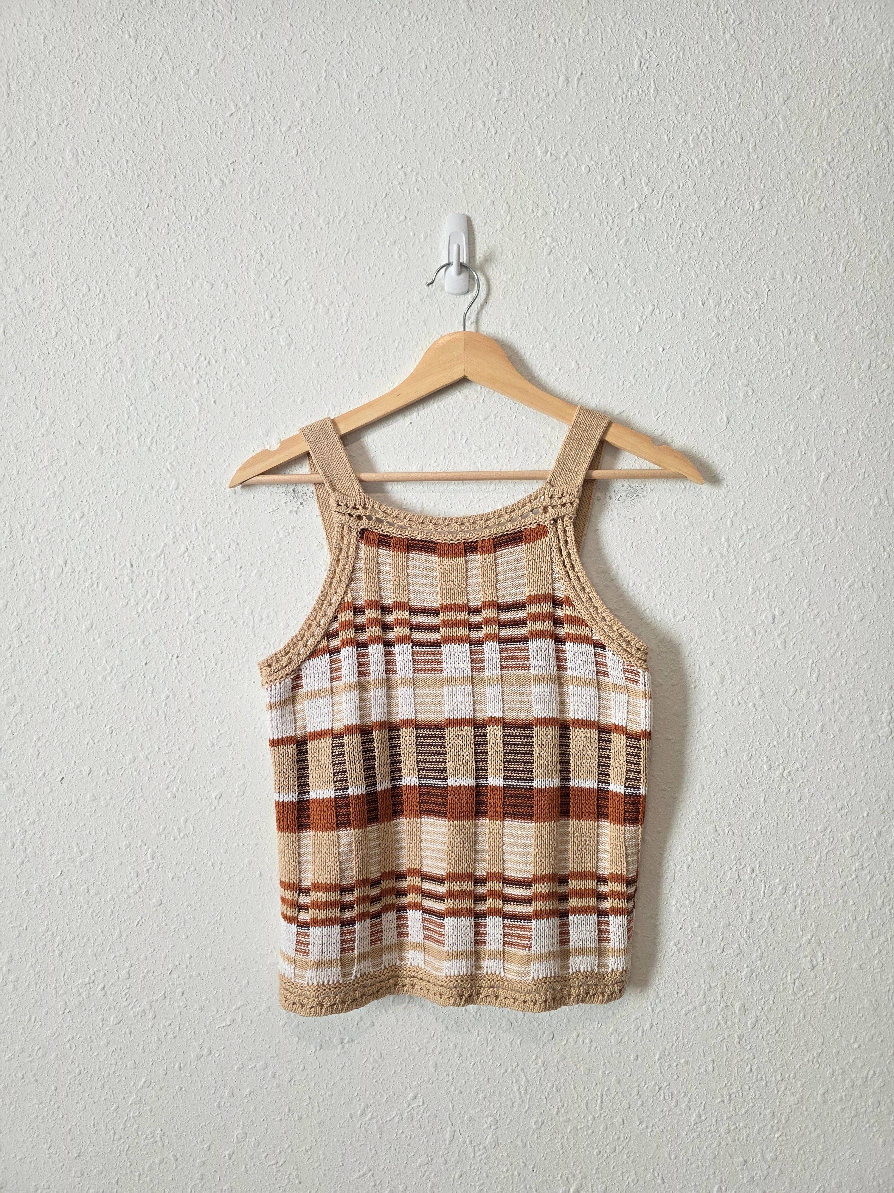 Banana Republic Striped Knit Tank (XS)