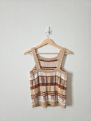Banana Republic Striped Knit Tank (XS)