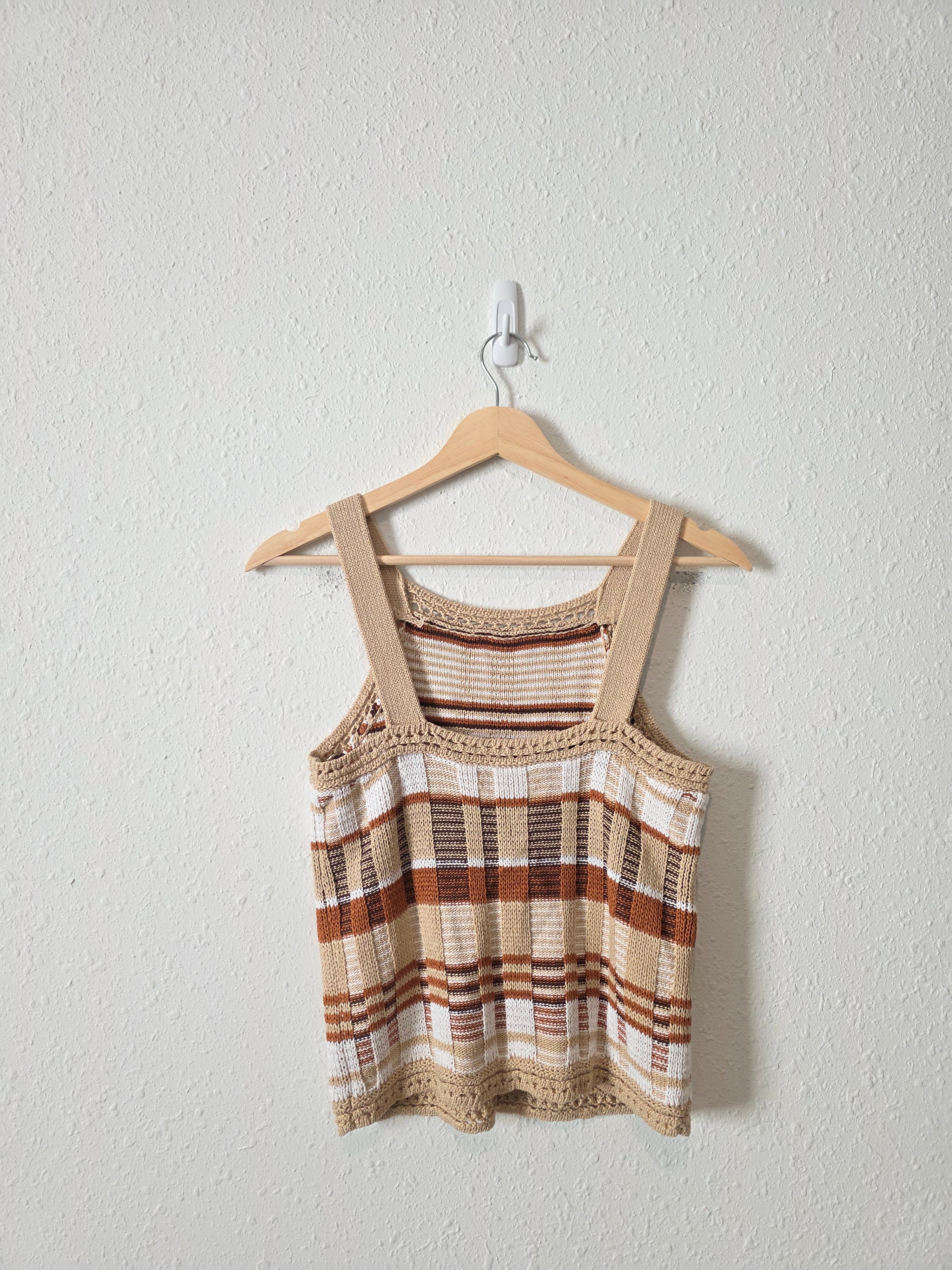 Banana Republic Striped Knit Tank (XS)