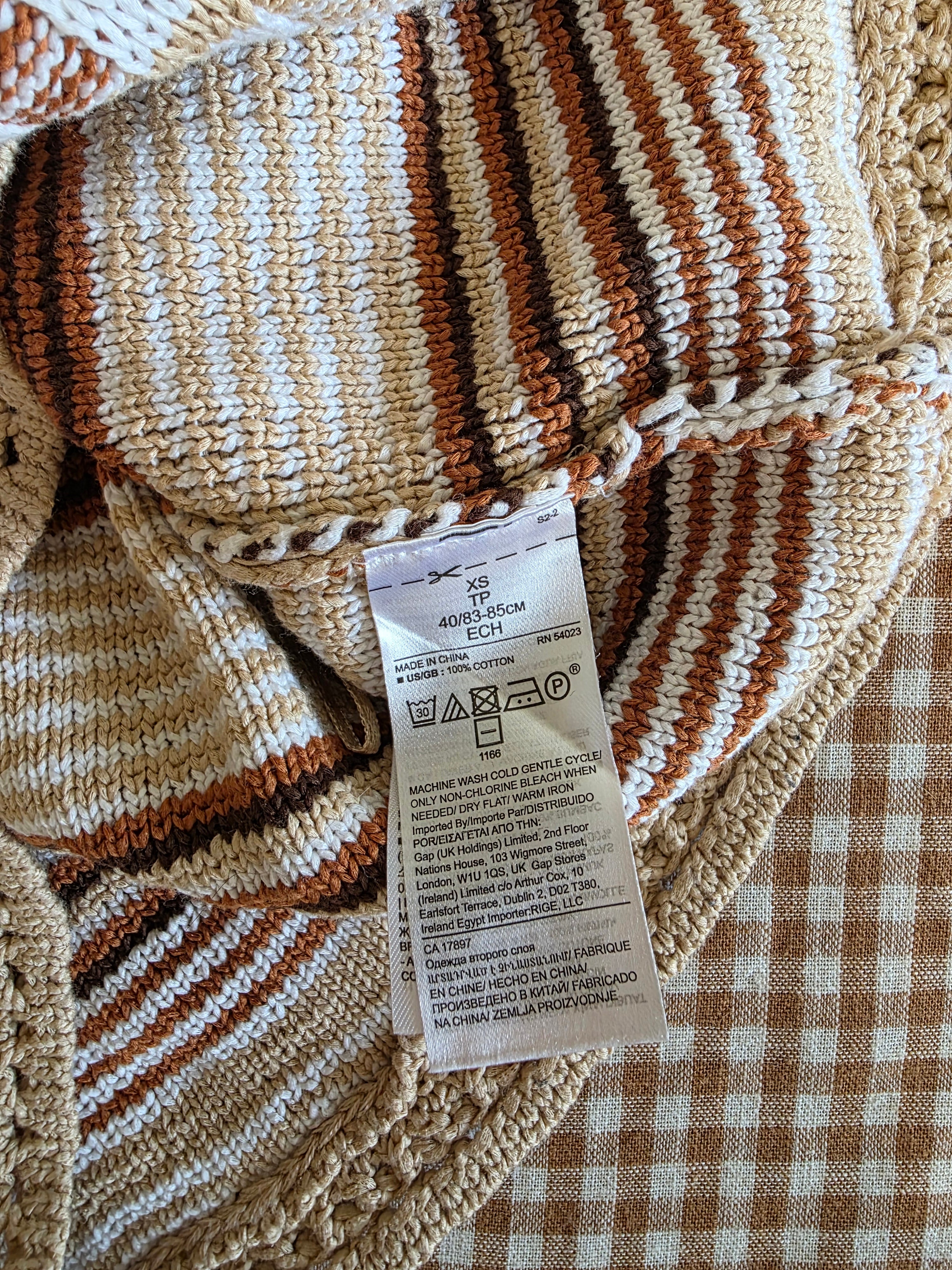 Banana Republic Striped Knit Tank (XS)